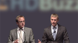 Dr Ed Wild i Dr Jeff Carroll, redaktorzy naczelni HDBuzz